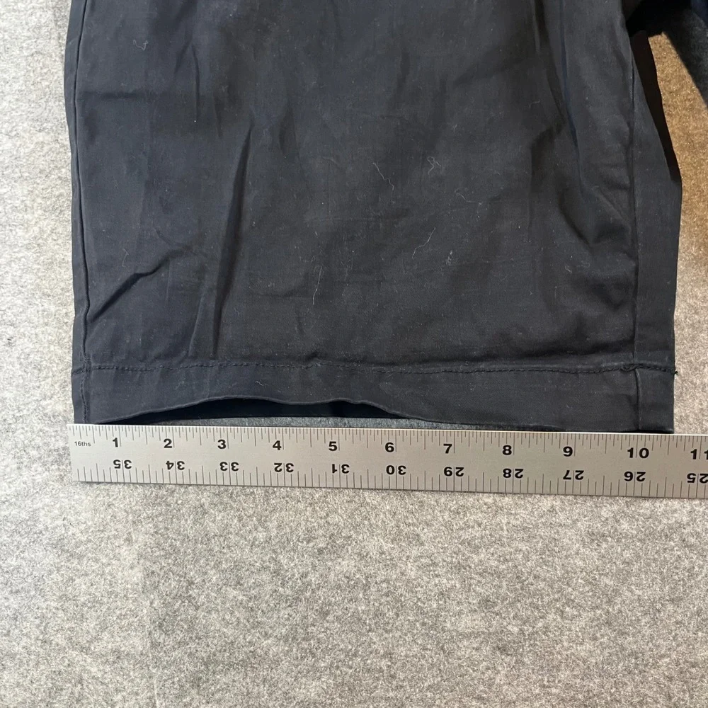 Gap Men Chino Shorts‎ Black Casual Preppy 32 With Belt